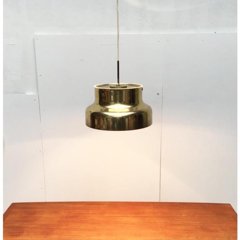 Lampada da soffitto in ottone Bumling del MidCentury di Anders Pehrson per Ateljé Lyktan, anni '60 in vendita 2