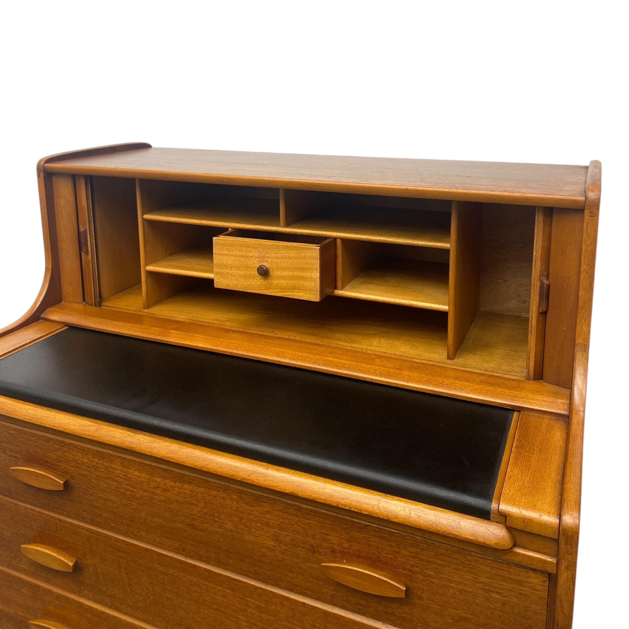 Midcentury Bureau Desk Welters of Wycombe 1960s 3