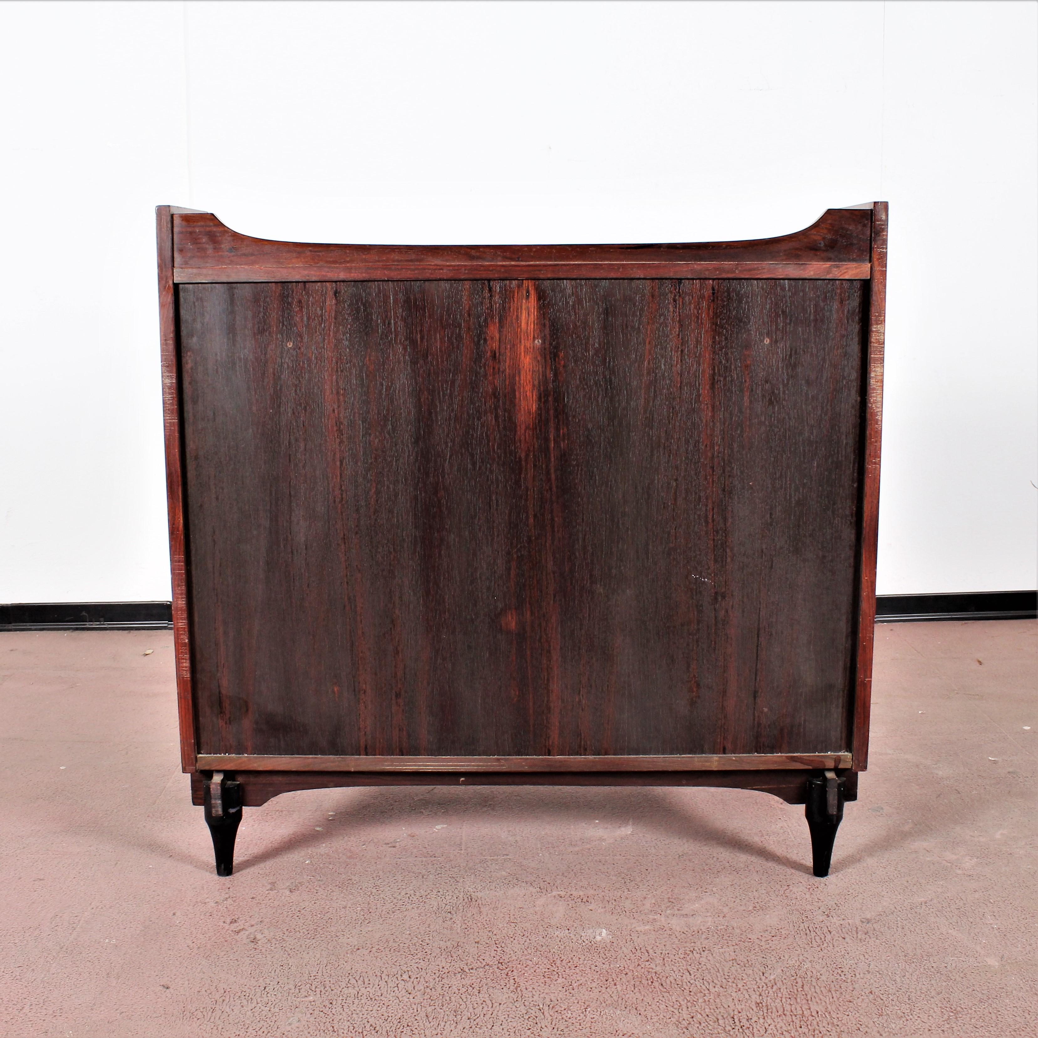 Mid-20th Century Midcentury C. Salocchi for Sormani Chest of Drawers with Vanity, 1960s, Italy