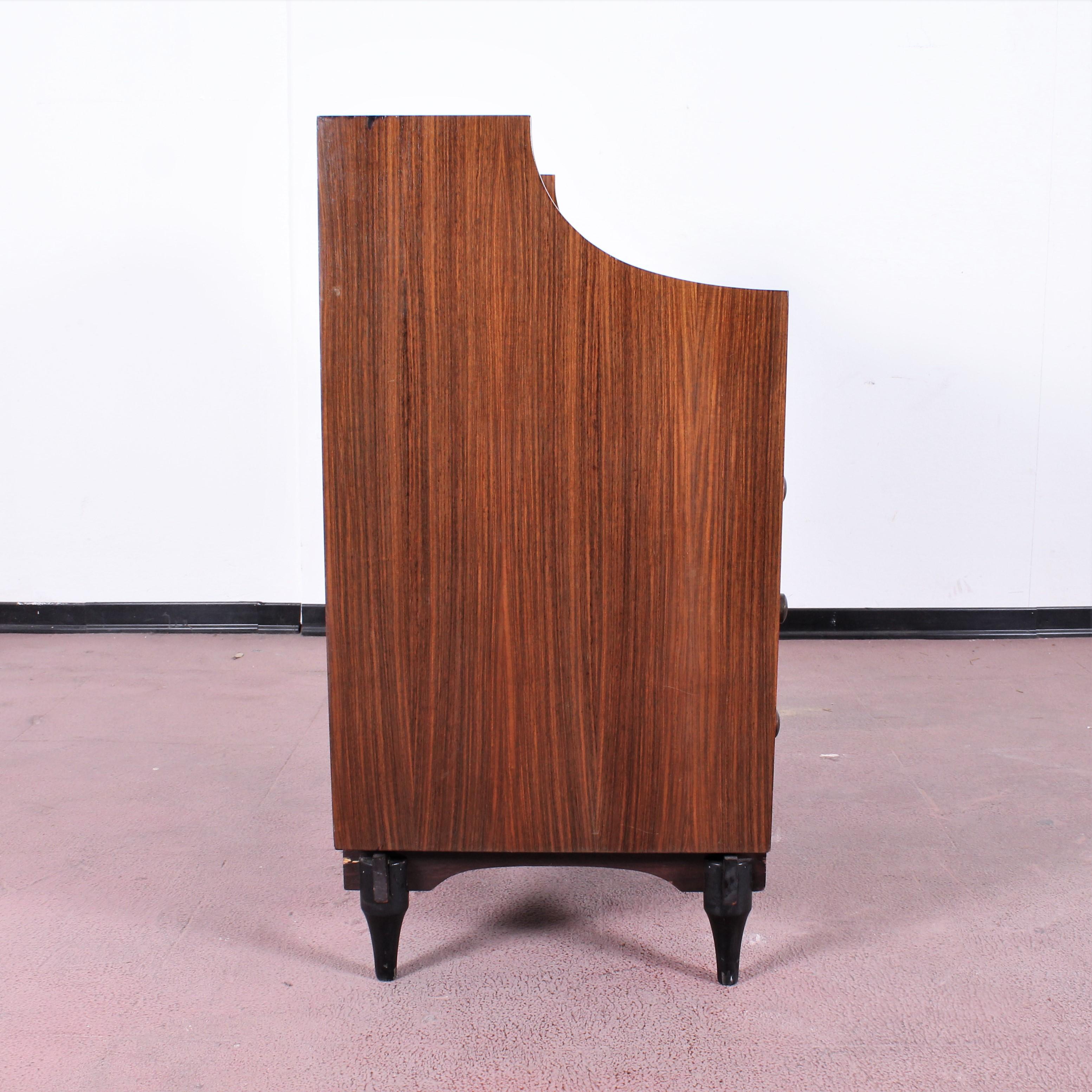 Midcentury C. Salocchi for Sormani Chest of Drawers with Vanity, 1960s, Italy 1