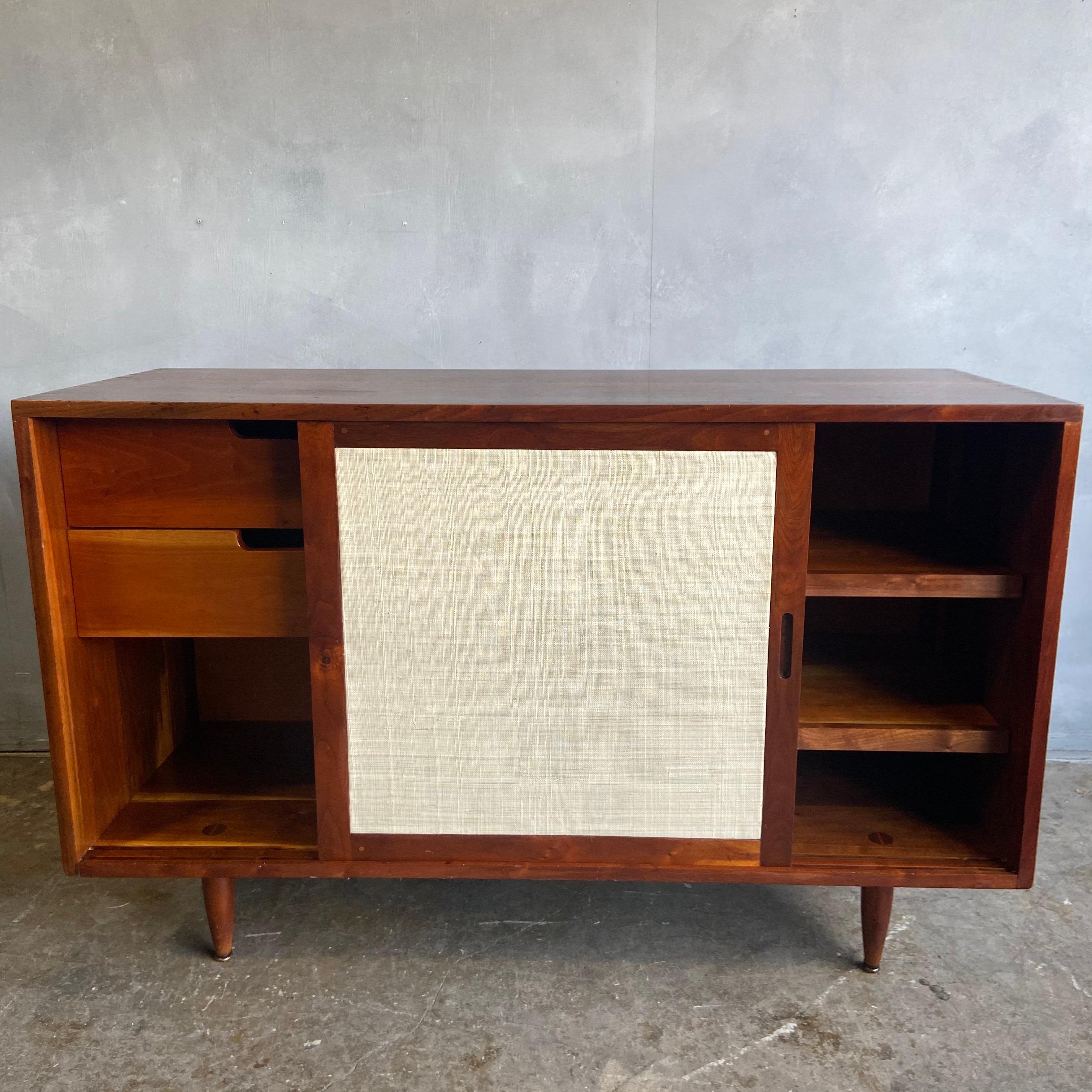 Midcentury Cabinet by Phillip Lloyd Powell In Good Condition In BROOKLYN, NY