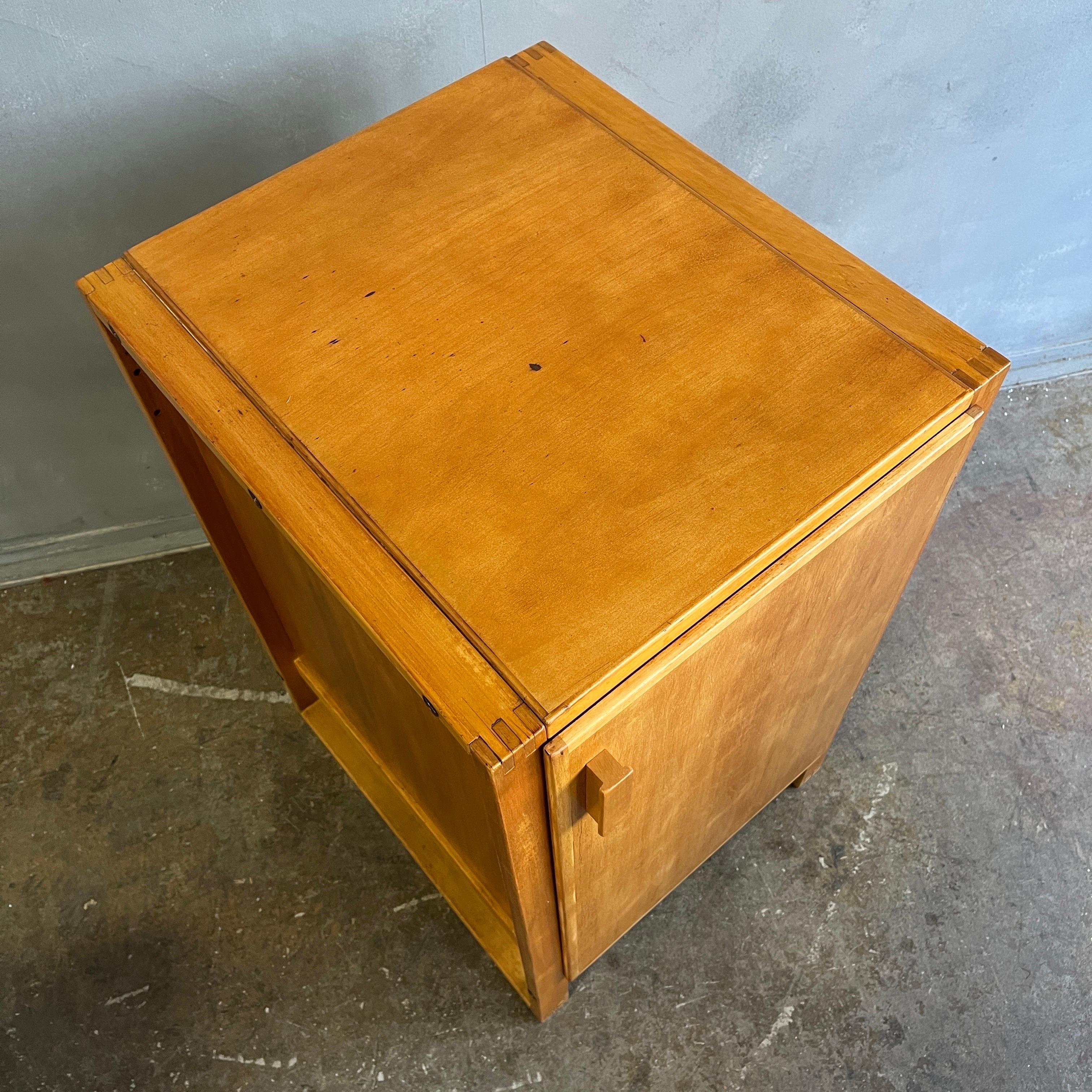 Midcentury Cabinet in Birch Sweden 7