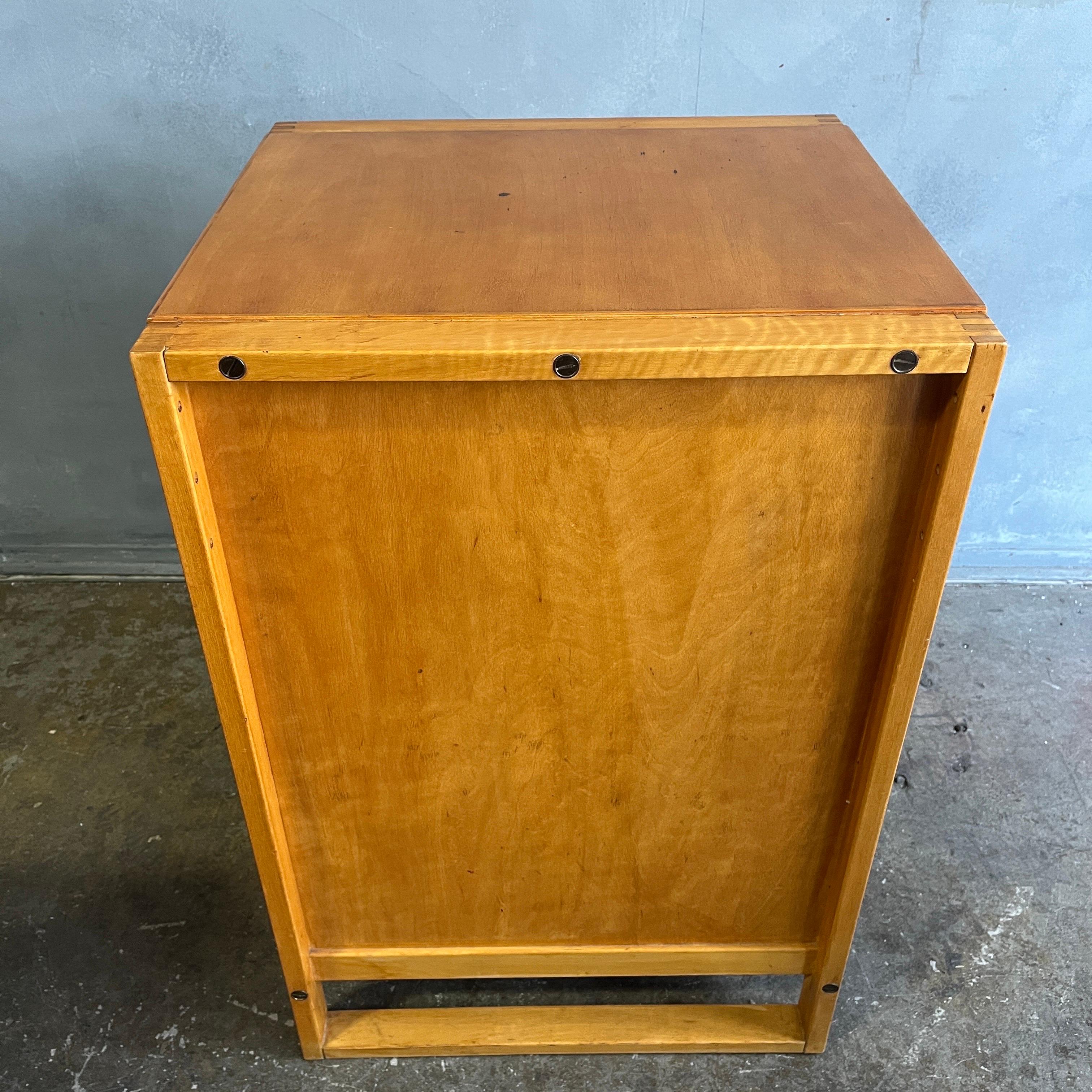 20th Century Midcentury Cabinet in Birch Sweden