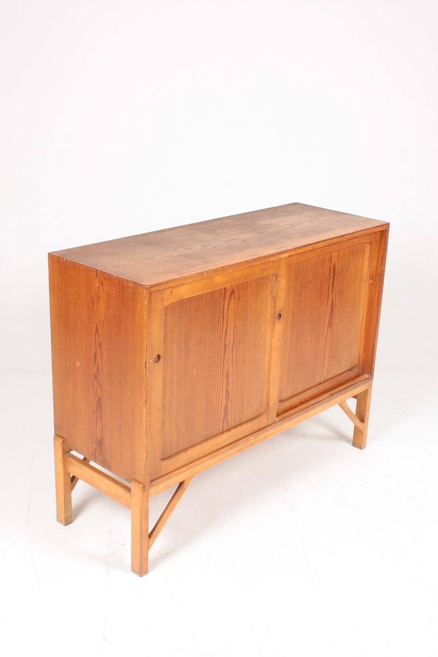 Mid-Century Modern Midcentury Cabinet in Pine by Børge Mogensen, Danish Design, 1960s