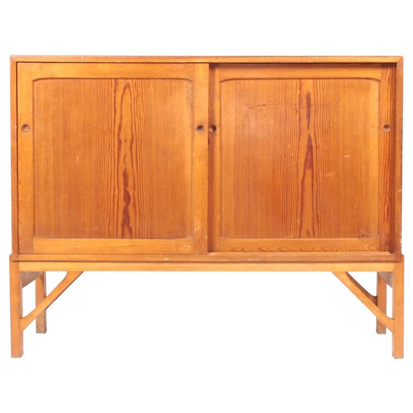 Midcentury Cabinet in Pine by Børge Mogensen, Danish Design, 1960s