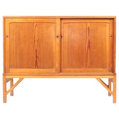 Midcentury Cabinet in Pine by Børge Mogensen, Danish Design, 1960s