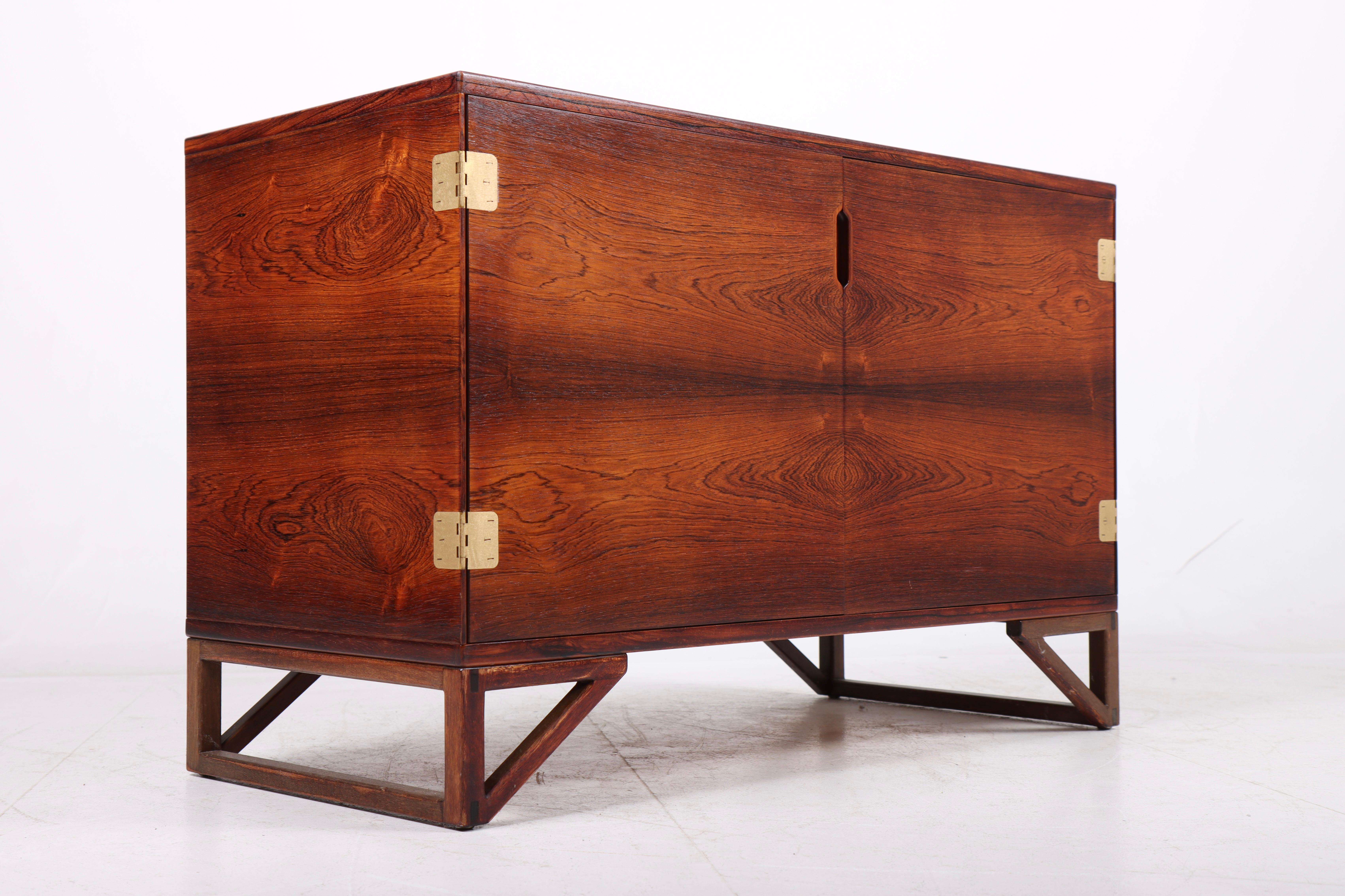 Scandinavian Modern Midcentury Cabinet in Rosewood by Svend Langkilde, 1960s For Sale