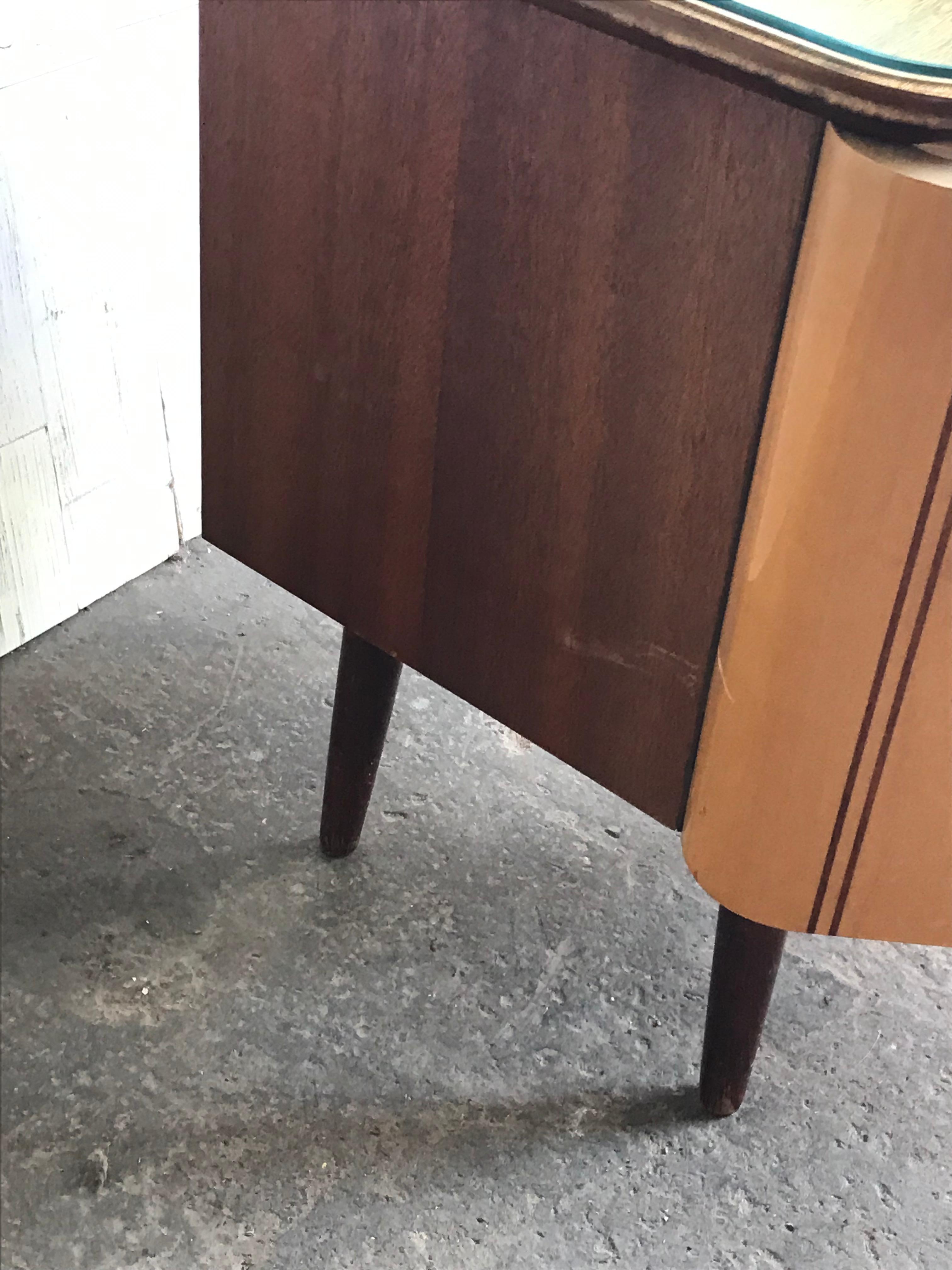 Midcentury Cabinet or  Nightstand ca1960s In Good Condition For Sale In Lábatlan, HU