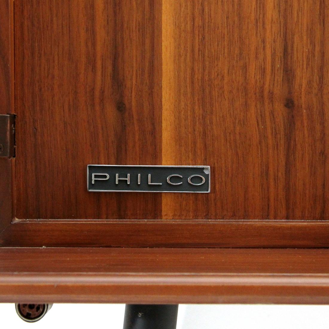 Midcentury Cabinet Stereo Record Player By Philco 1950s At 1stdibs
