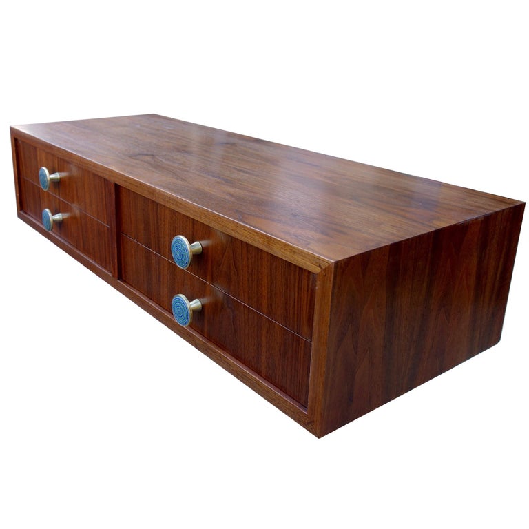 Midcentury Cabinet Top Set Of Drawers For Sale At 1stdibs