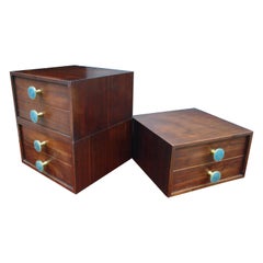 Used Midcentury Cabinet Top Set of Drawers