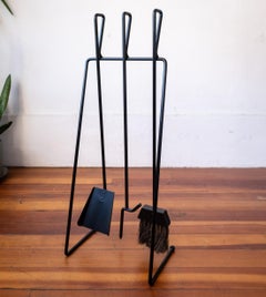 Midcentury California Design Fireplace Tools by Tepper Meyer