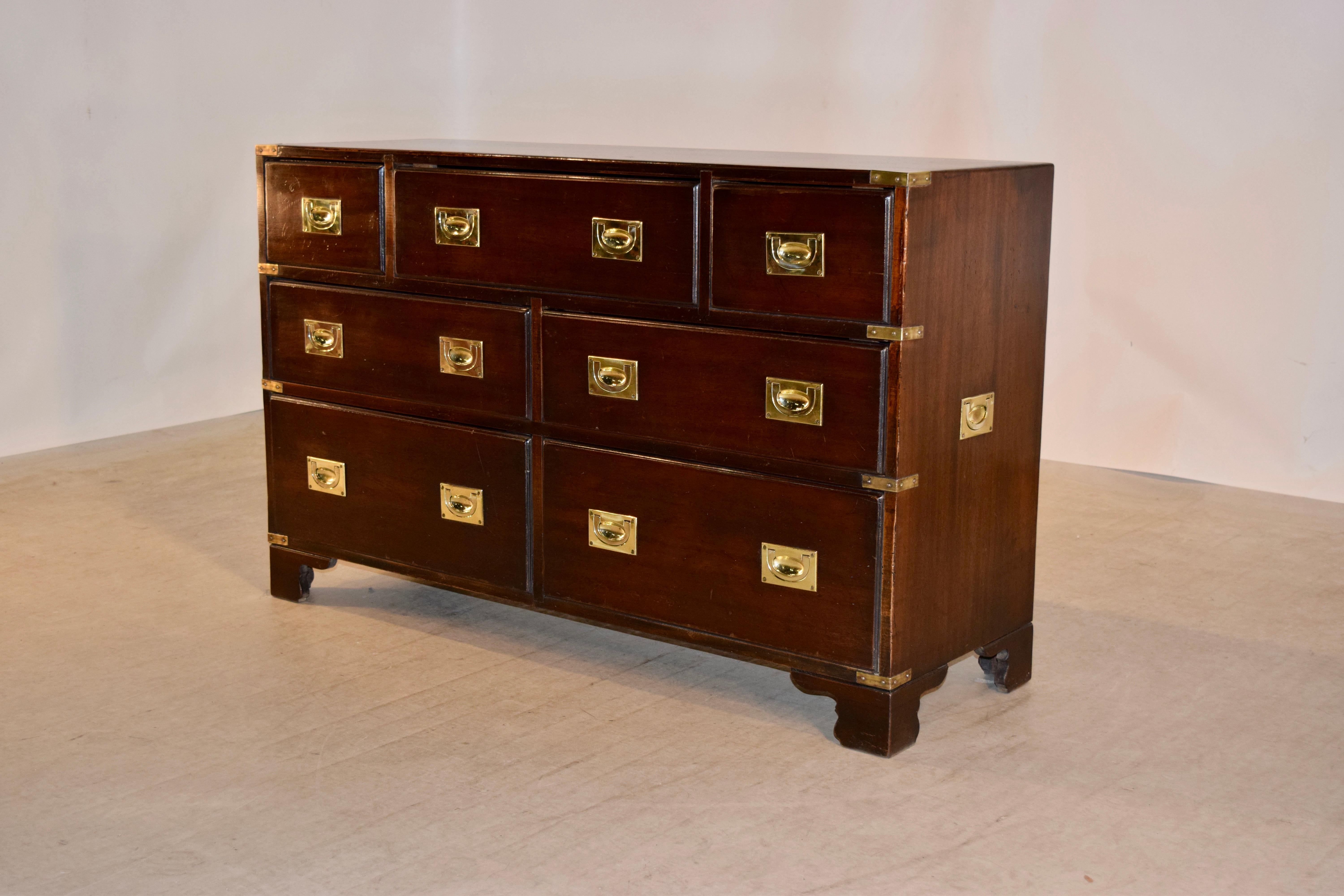 English Midcentury Campaign Chest