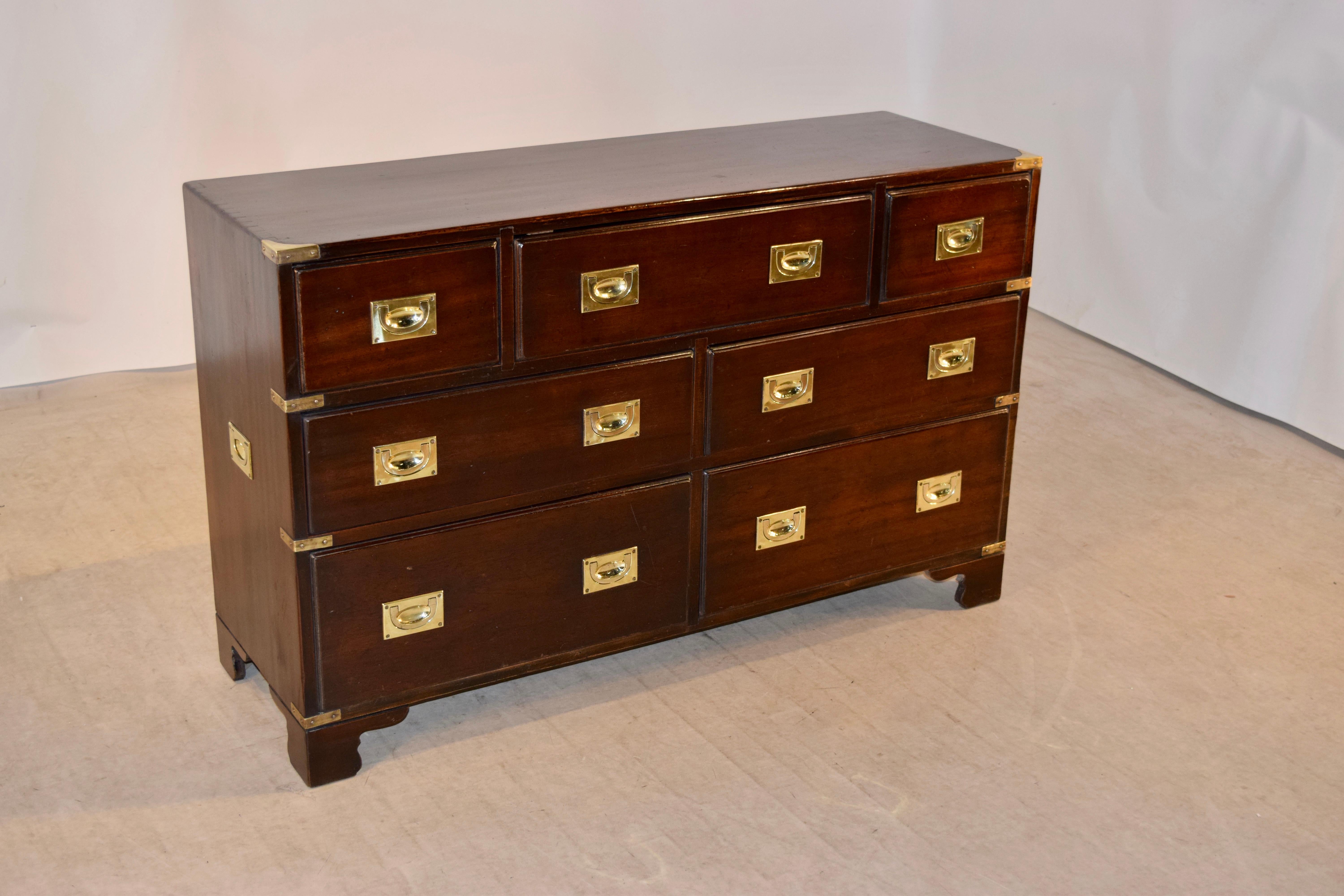 Mid-20th Century Midcentury Campaign Chest