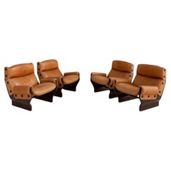 Midcentury Canada armchairs by Osvaldo Borsani for Tecno, Italy 1965