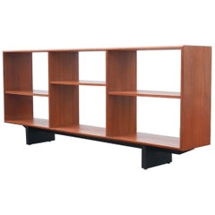 MidCentury Canadian Walnut 881 Free Standing Bookshelf, 1960s