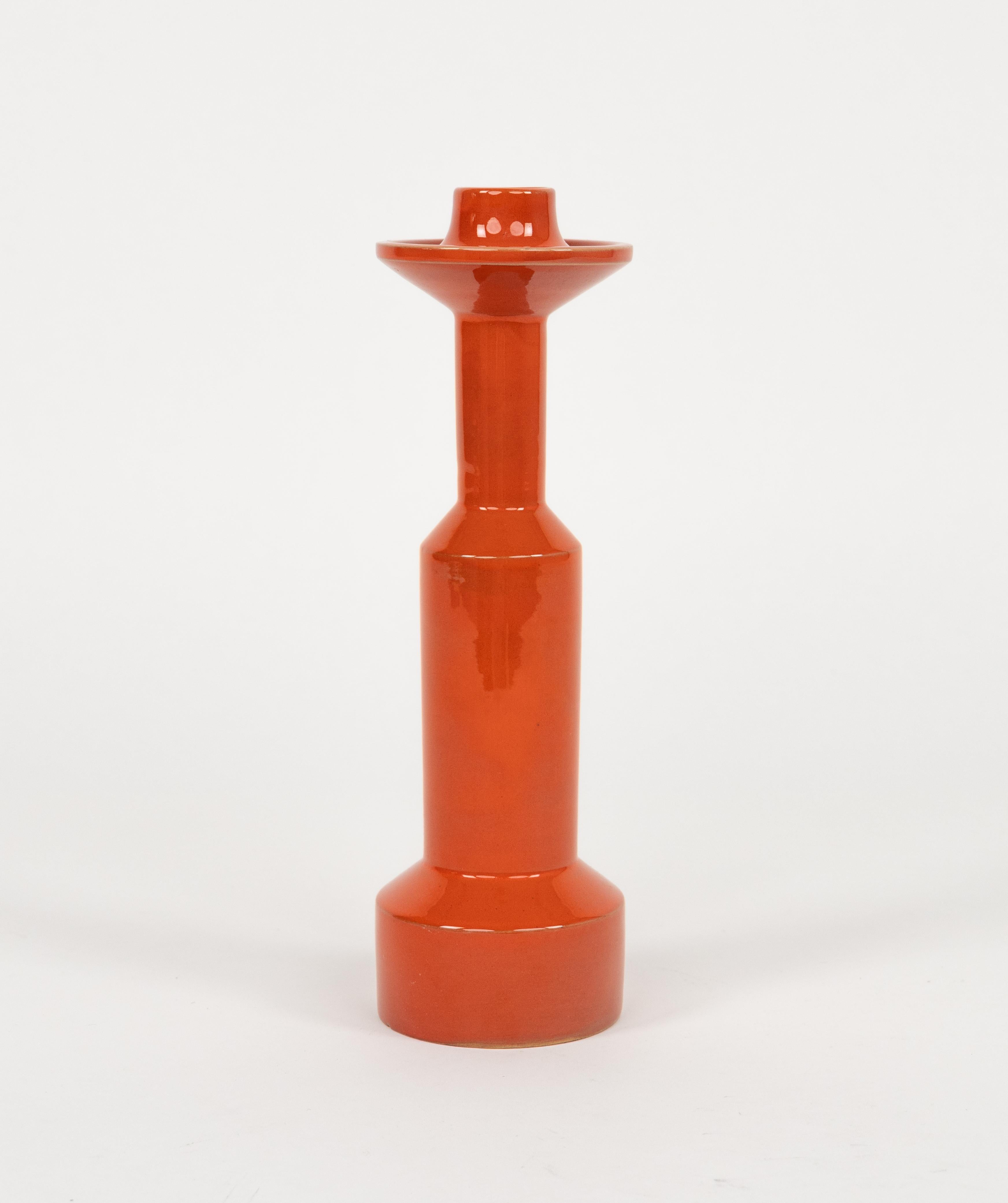 Porte-bougies en céramique d'Enzo Bioli pour Il Picchio, Italie, 1970 en vente 1