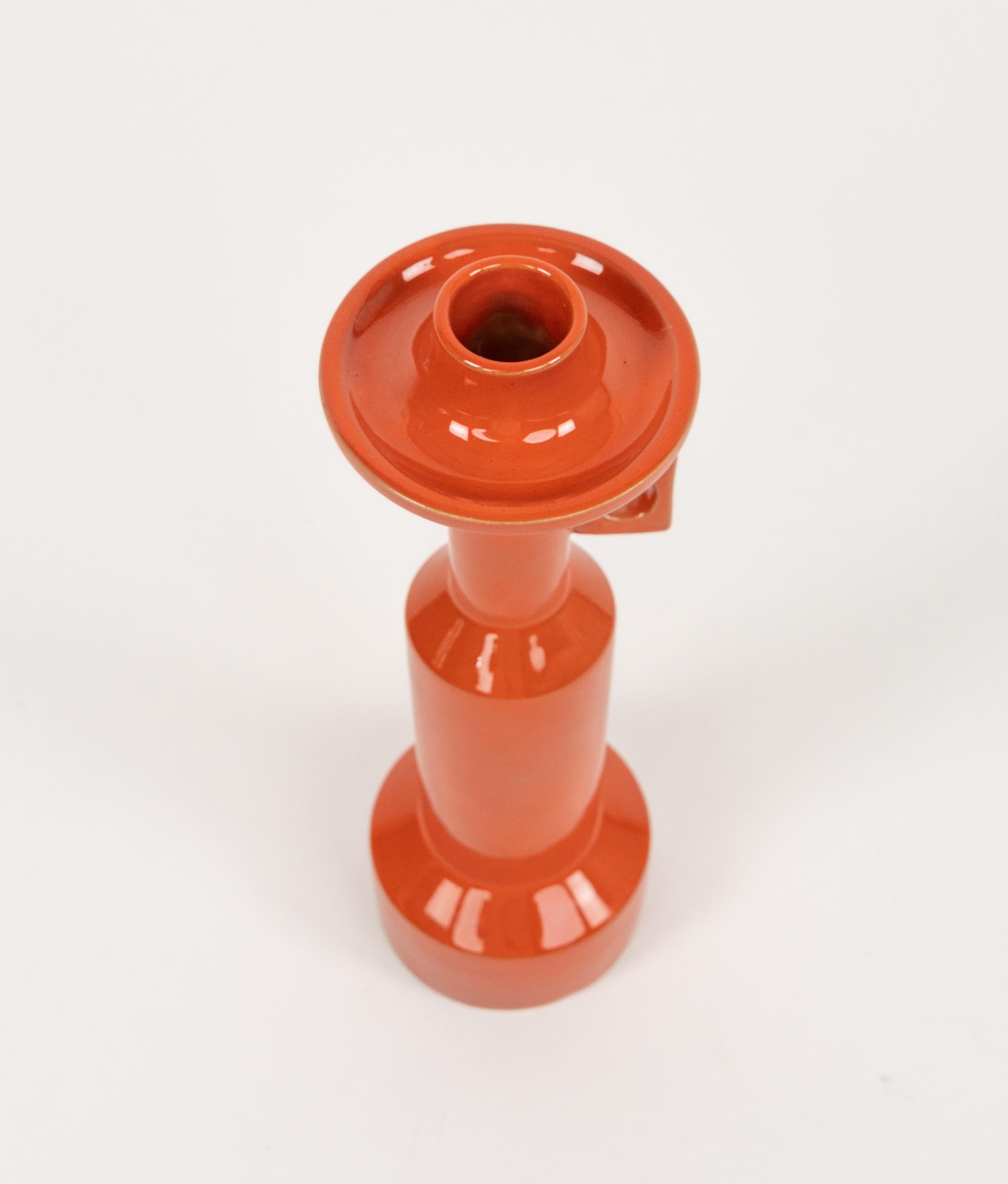 Porte-bougies en céramique d'Enzo Bioli pour Il Picchio, Italie, 1970 en vente 2