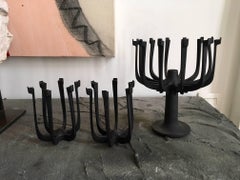 Midcentury Candle Holders Set  Design by Gunnar Cyren for Dansk