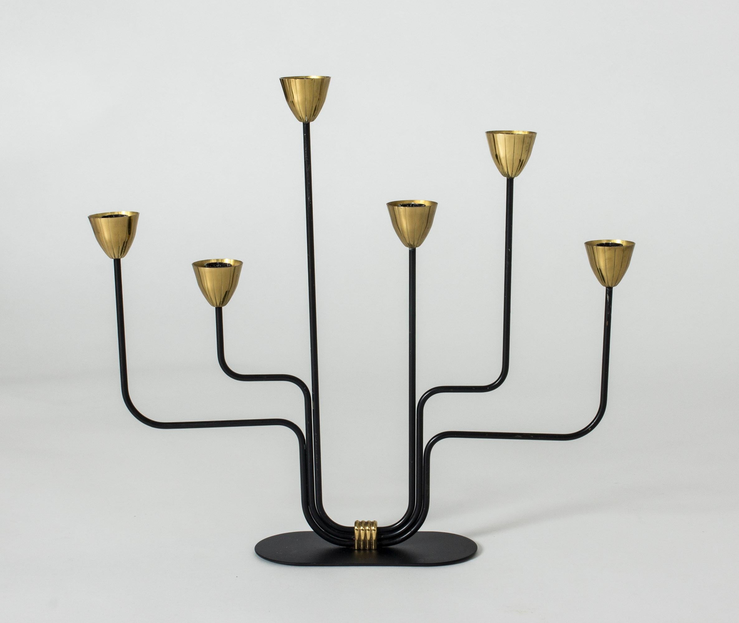 Swedish Midcentury Candlestick by Gunnar Ander