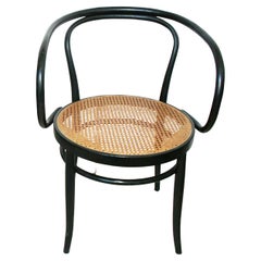 Midcentury Chair After Thonet 209, Black  Bentwood , 1950s