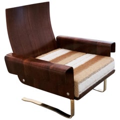 Vintage Midcentury Cantilever Lounge Chair