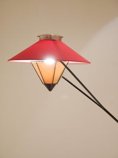 Midcentury Carl Auböck Austrian Counterweight Floor Lamp