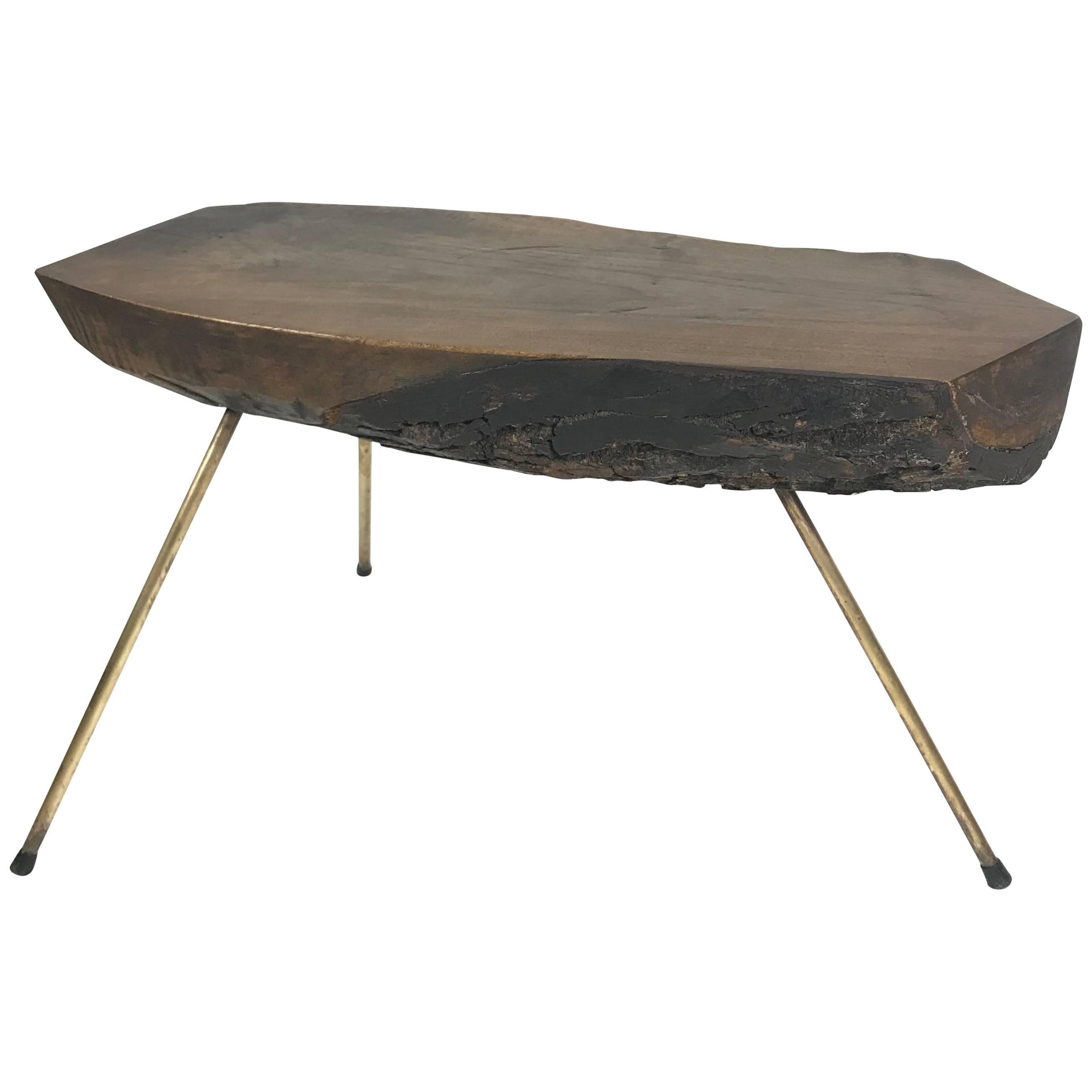 Midcentury Carl Auböck Tree Trunk Table, 1950s, Austria