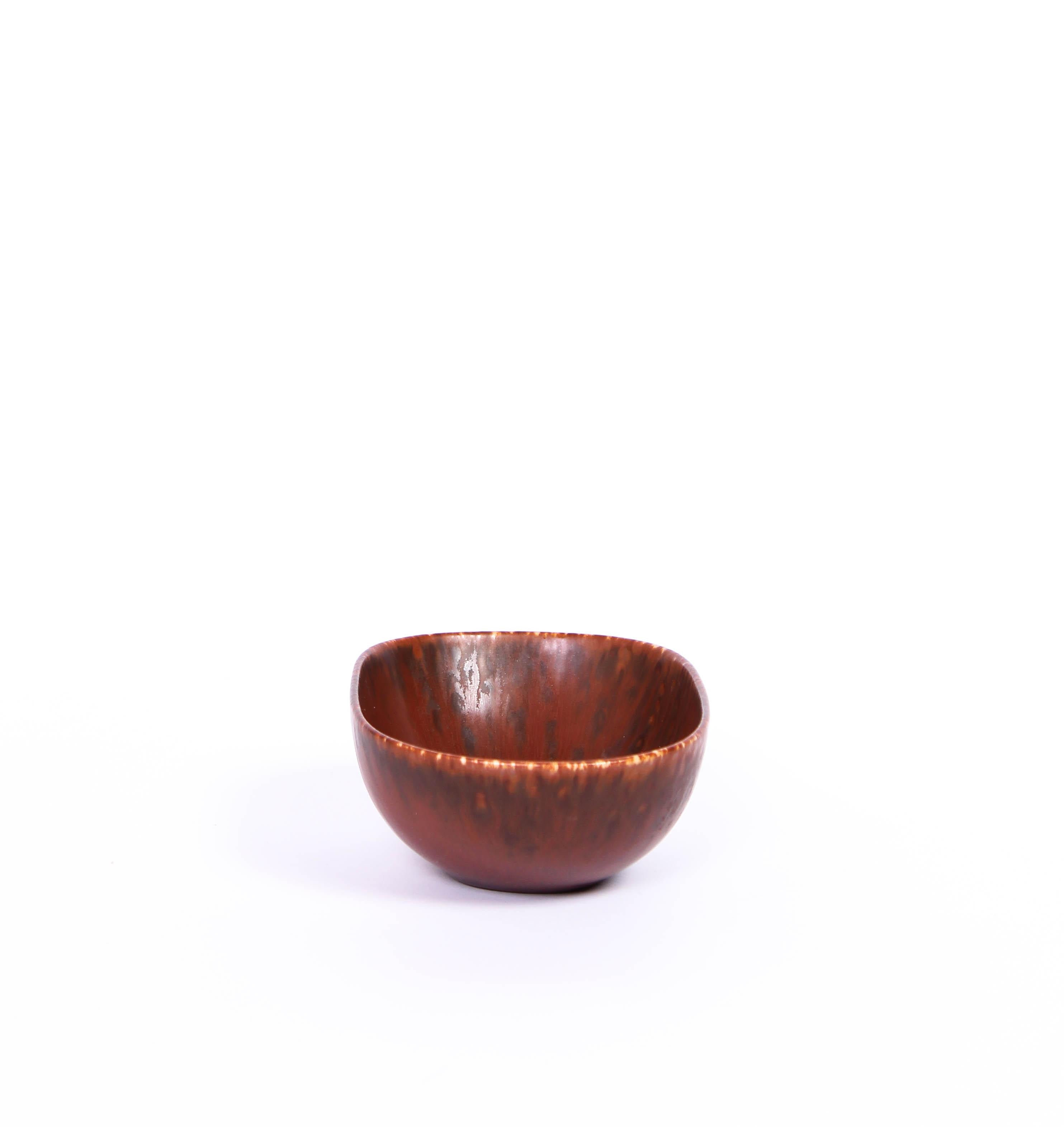 Scandinavian Modern Midcentury Carl-Harry Stålhane Ceramic Bowl by Rörstrand