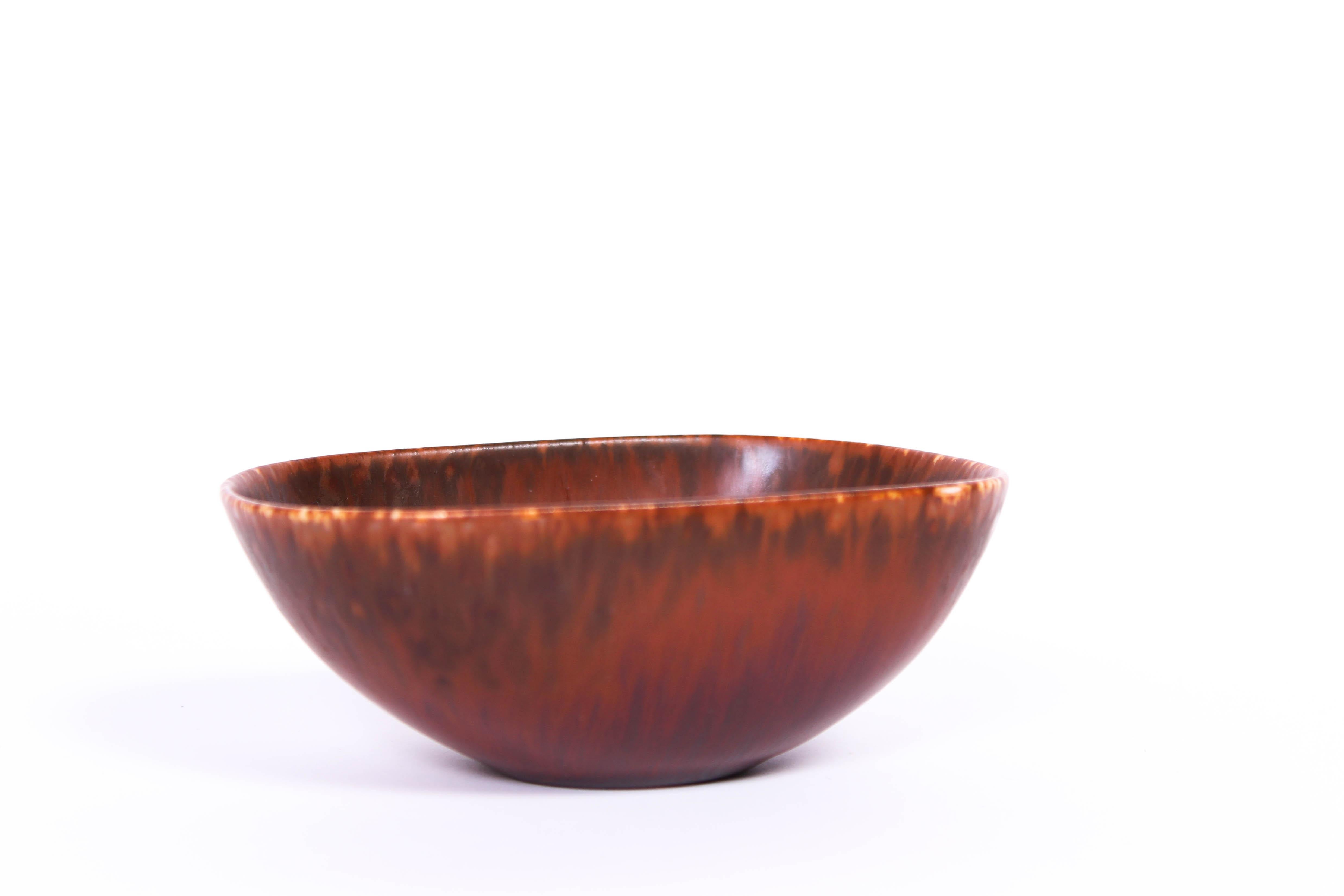 Mid-20th Century Midcentury Carl-Harry Stålhane Ceramic Bowl by Rörstrand