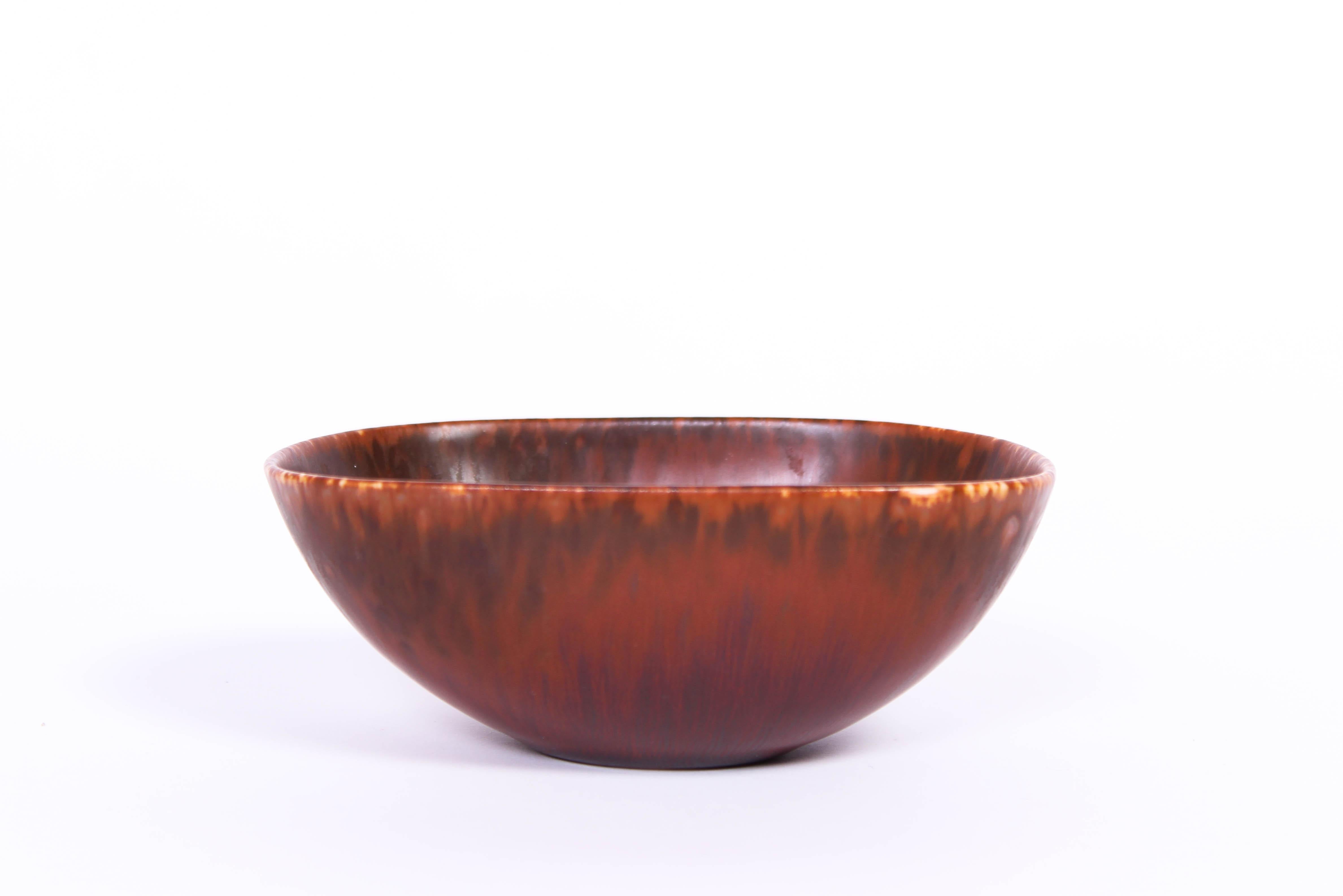 Midcentury Carl-Harry Stålhane Ceramic Bowl by Rörstrand 1