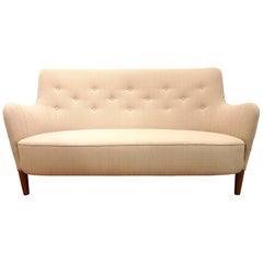 Vintage Midcentury Carl Malmsten "Samsas" Sofa, Sweden, 1960s