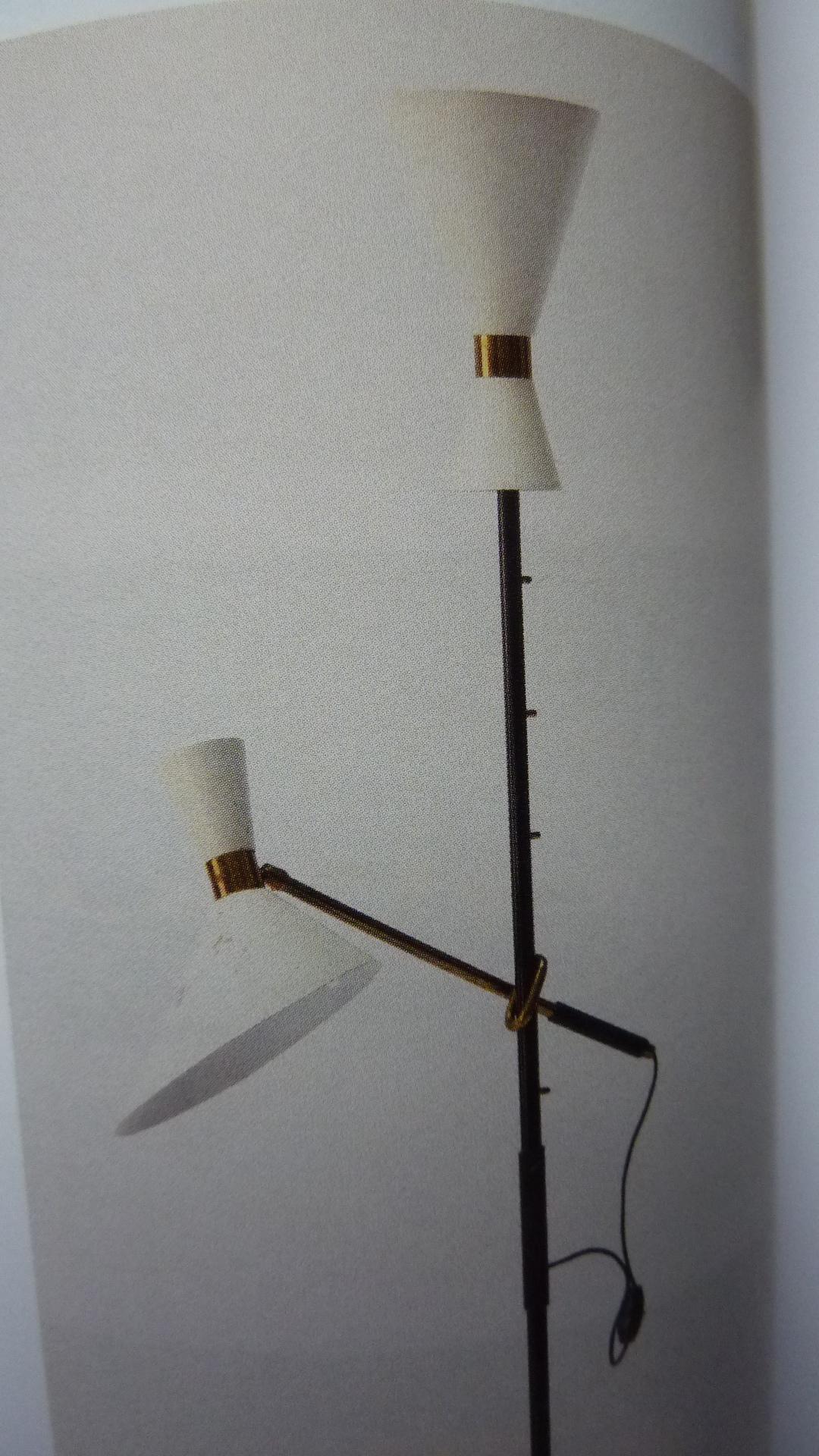 Midcentury Carl Moor BAG Turgi Pendant Lamp Diabolo Red Stilnovo Style 1950s For Sale 7