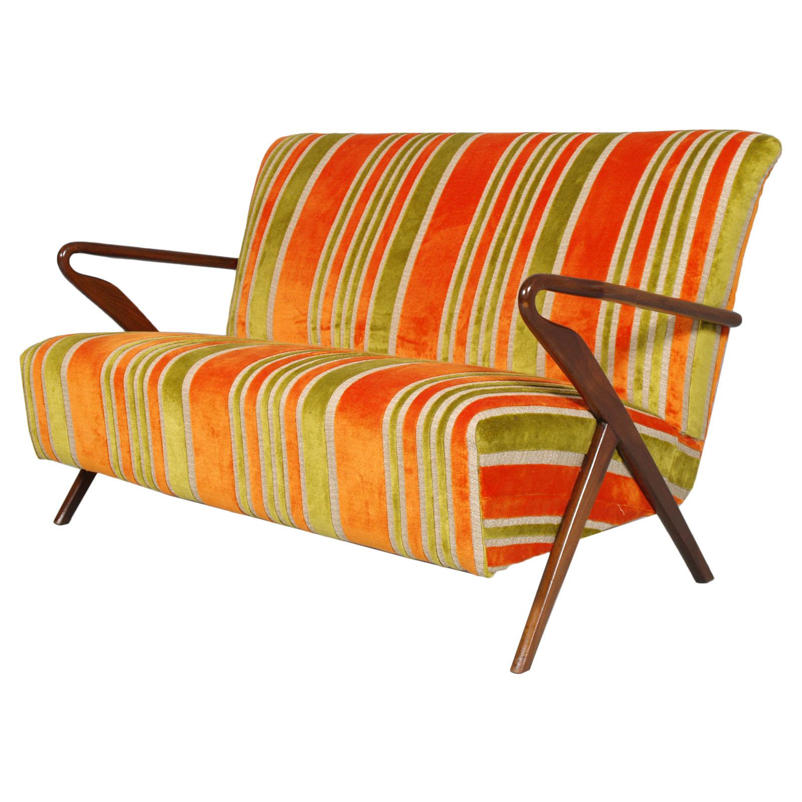 Mid-Century Modern Armchairs and Sofà, Carlo de Carli for Cassina Style, Milano For Sale 4