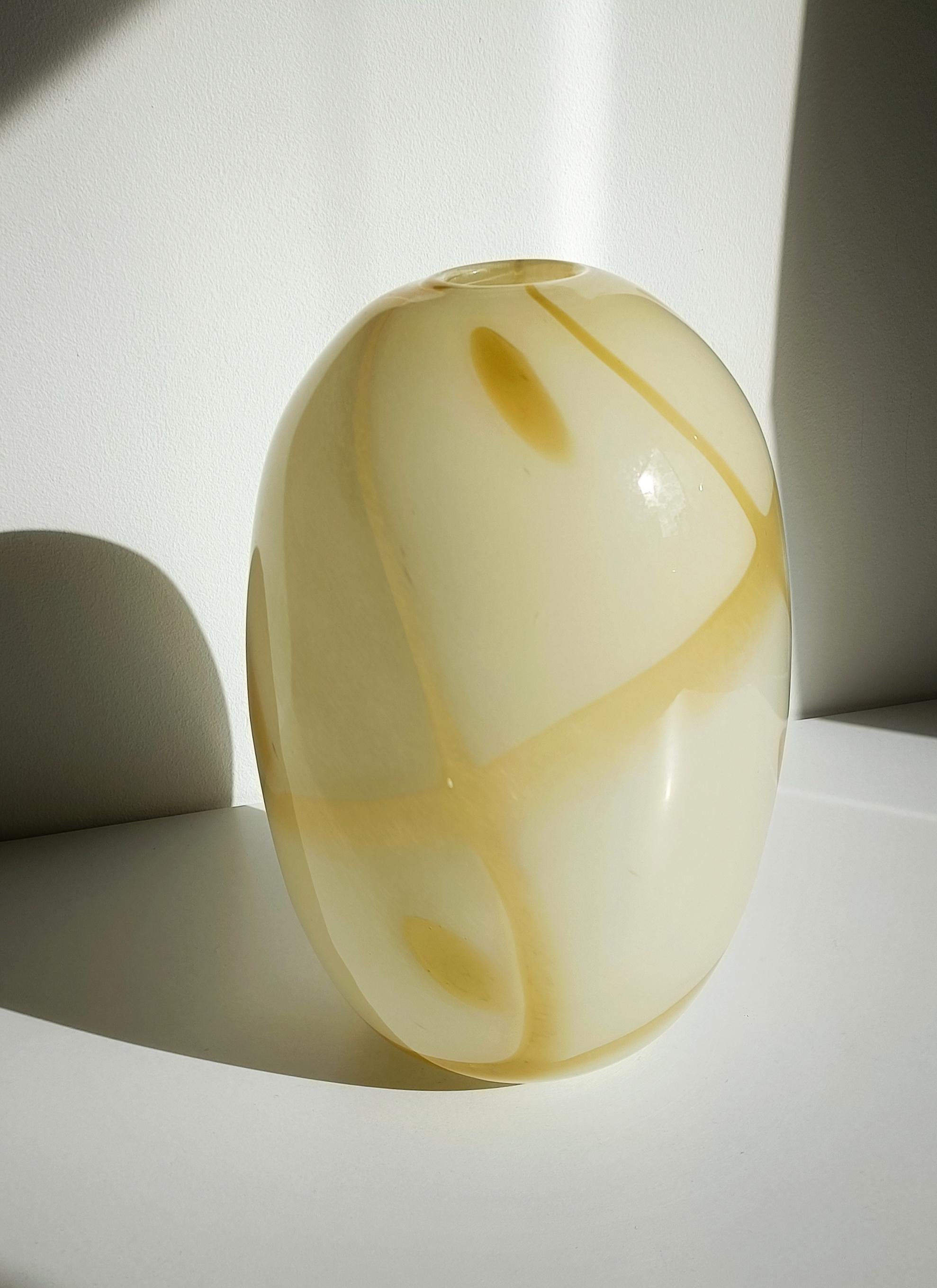 Midcentury Murano Glass Vase by Carlo Scarpa for Venini , Italy, 1960s For Sale 1