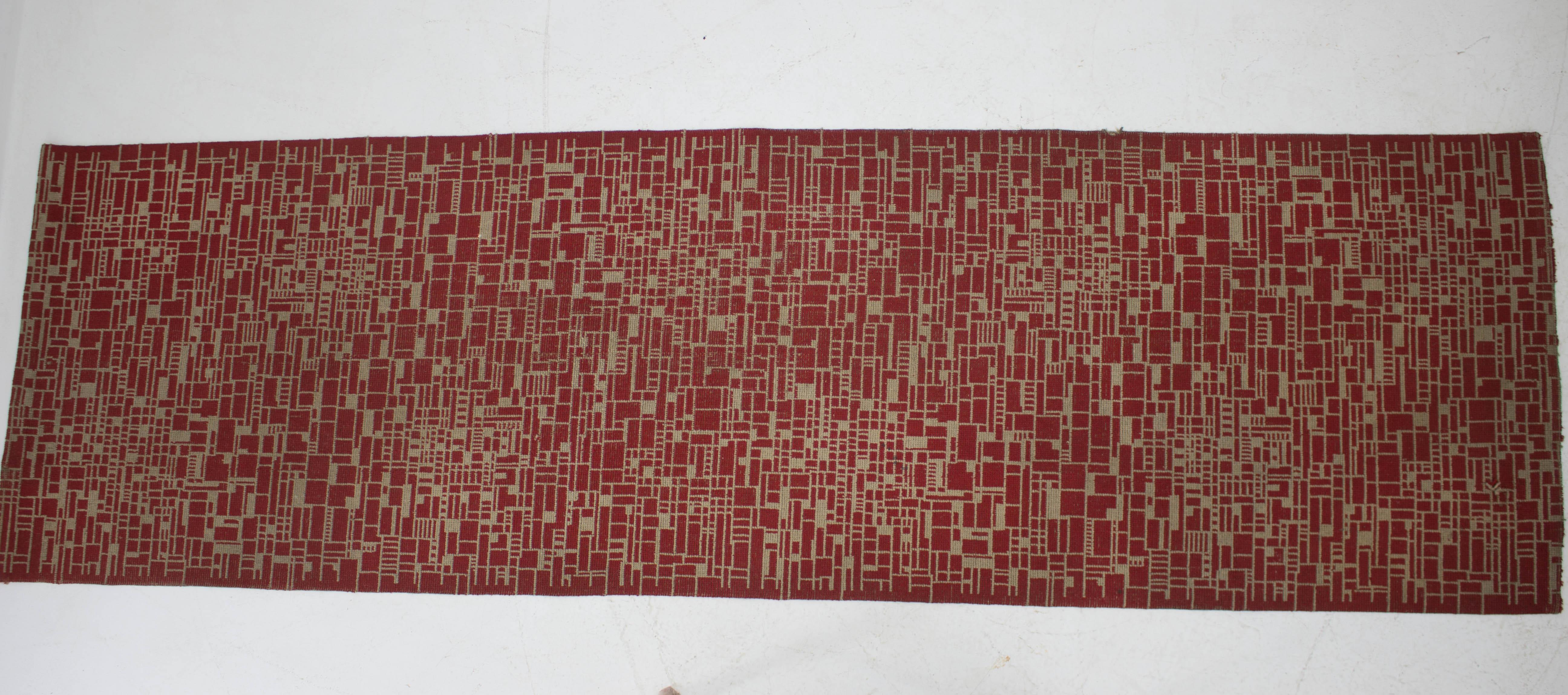 Mid-Century Modern Midcentury Carpet or Rug, Czechoslovakia, 1940s