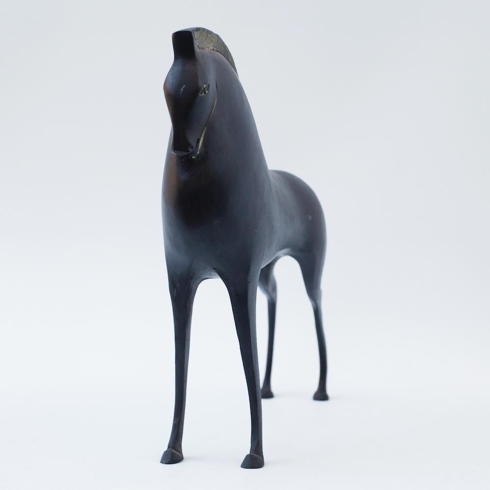 Midcentury Cast Bronze Horse in the Manner of Boris Loved-Lorski 6