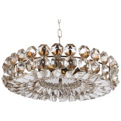 Midcentury Cat Crystal Chandelier