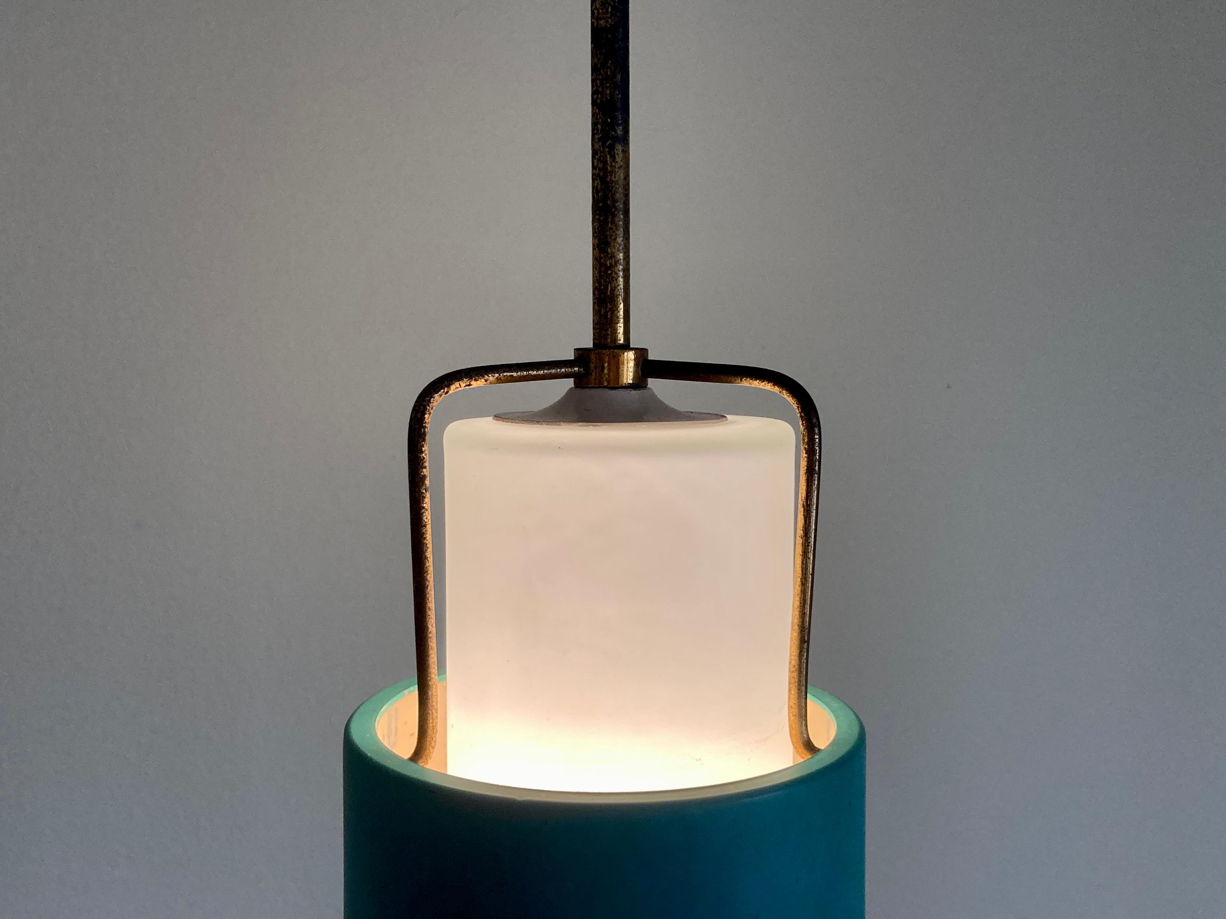 Aluminum Mid-Century Ceiling Lamp, Brazil Modern For Sale