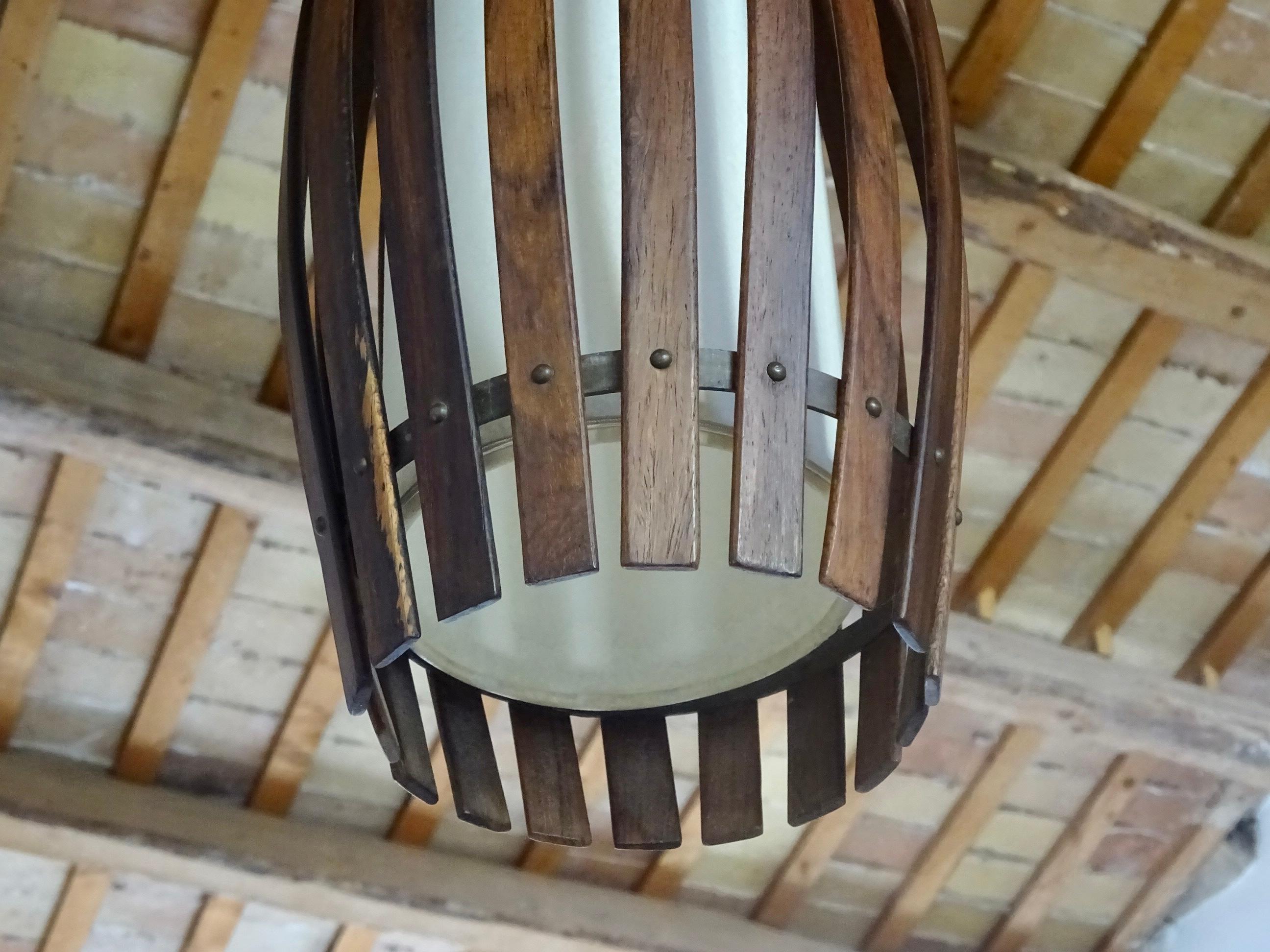 Brasiliano Lampada da soffitto di metà secolo di 