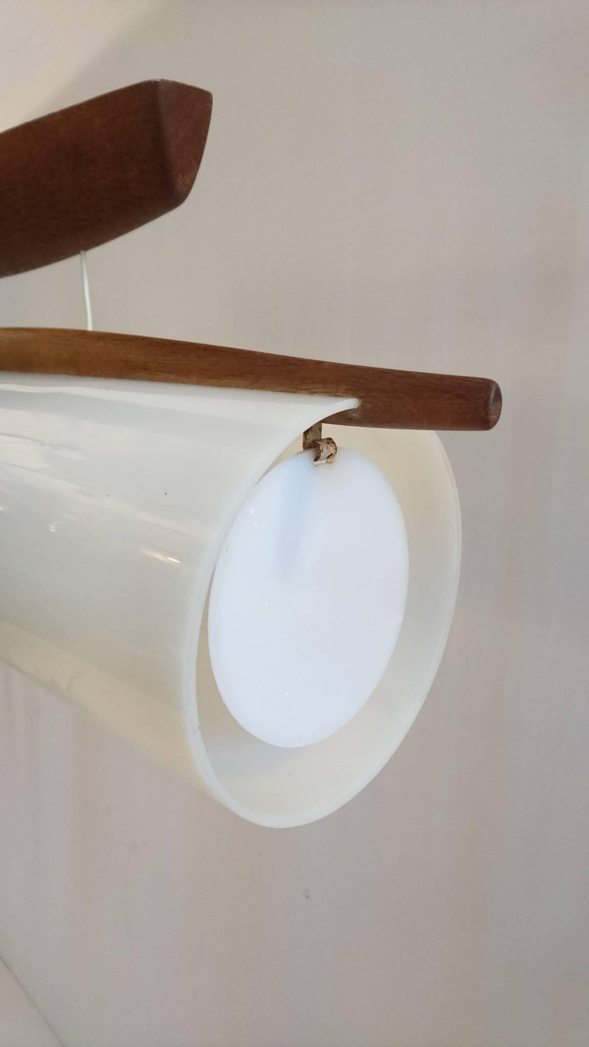 Midcentury Ceiling Lamp by Luxus Model 554, Sweden In Good Condition In Albano Laziale, Rome/Lazio
