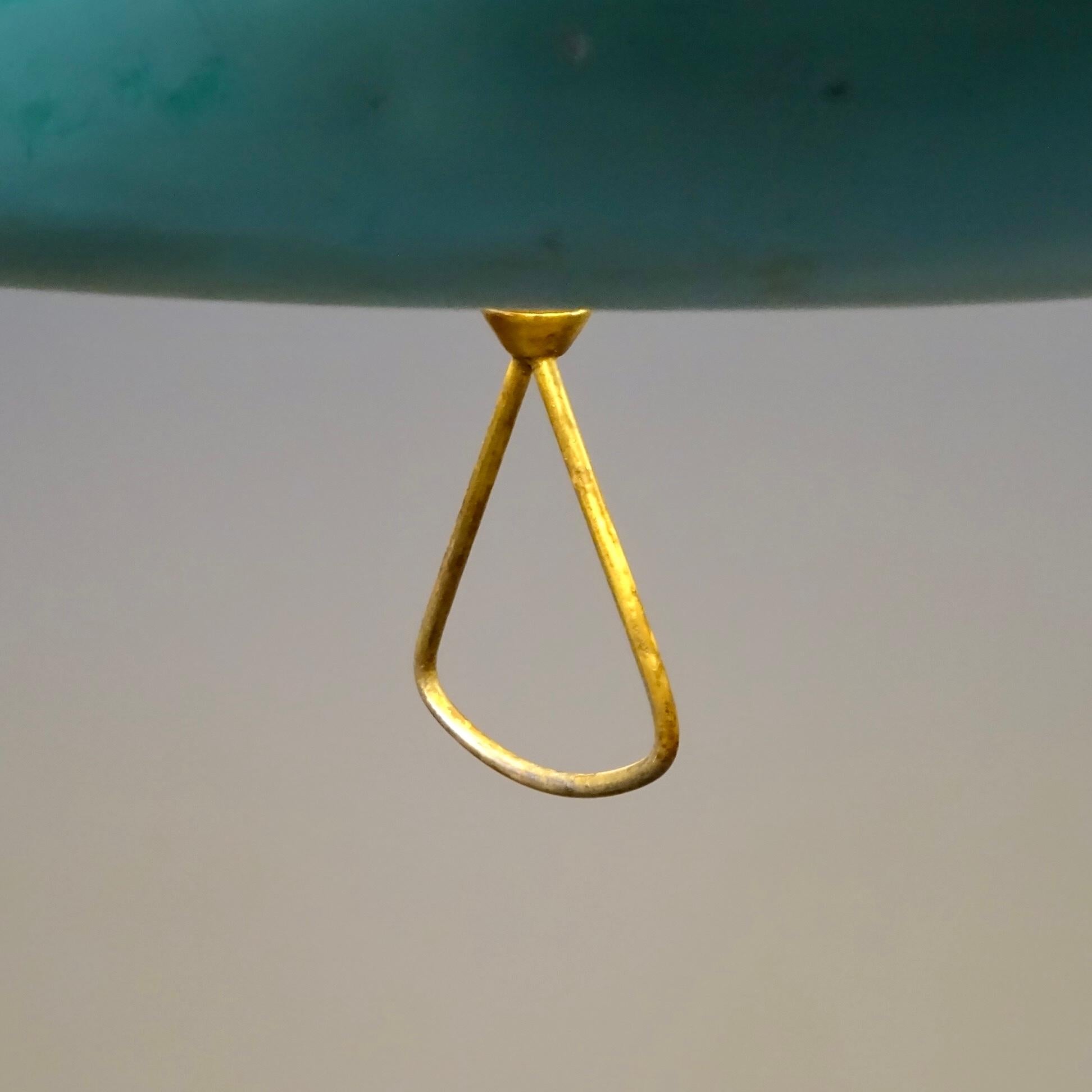 Midcentury ceiling lamp with counterweight, 1950s In Fair Condition For Sale In Barcelona, ES