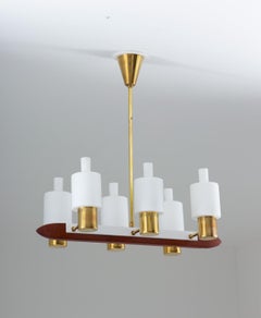 Midcentury-Deckenleuchten von Jo Hammerborg für Fog & Mørup:: Dänemark