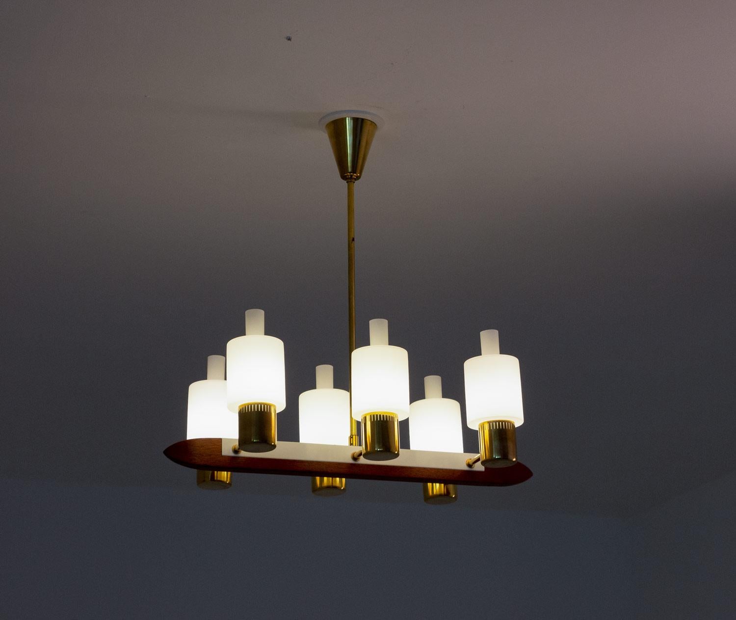Danish Midcentury Ceiling Lamps by Jo Hammerborg for Fog & Mørup, Denmark For Sale