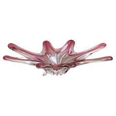 Midcentury Centerpiece Murano Glass Large Italian Design, 1970s Midcentury Centerpiece Murano Glass Large Italian Design, 1970s