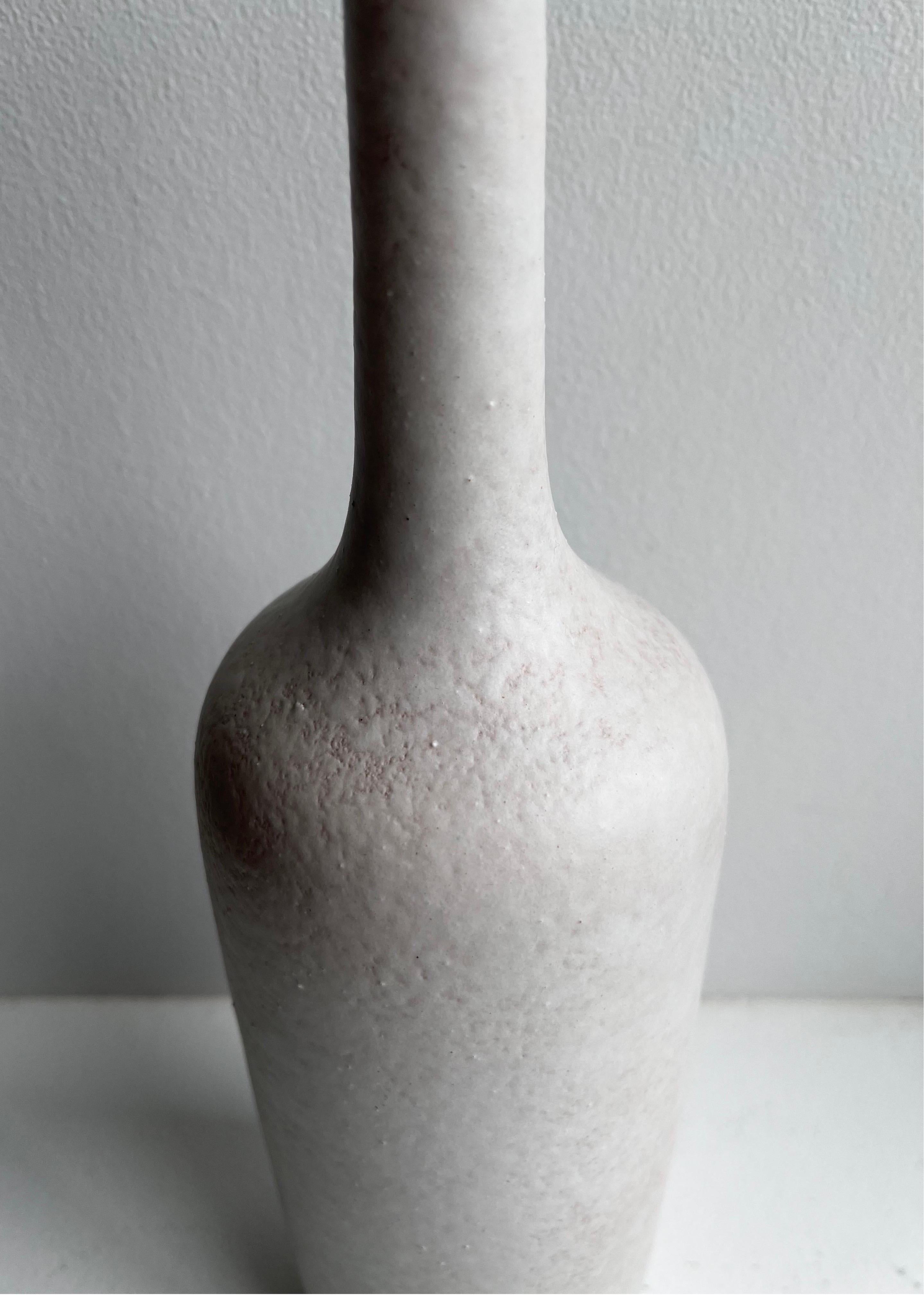 Tall Italian Raymor Bitossi Ceramic Bottle, c. 1950s For Sale 2