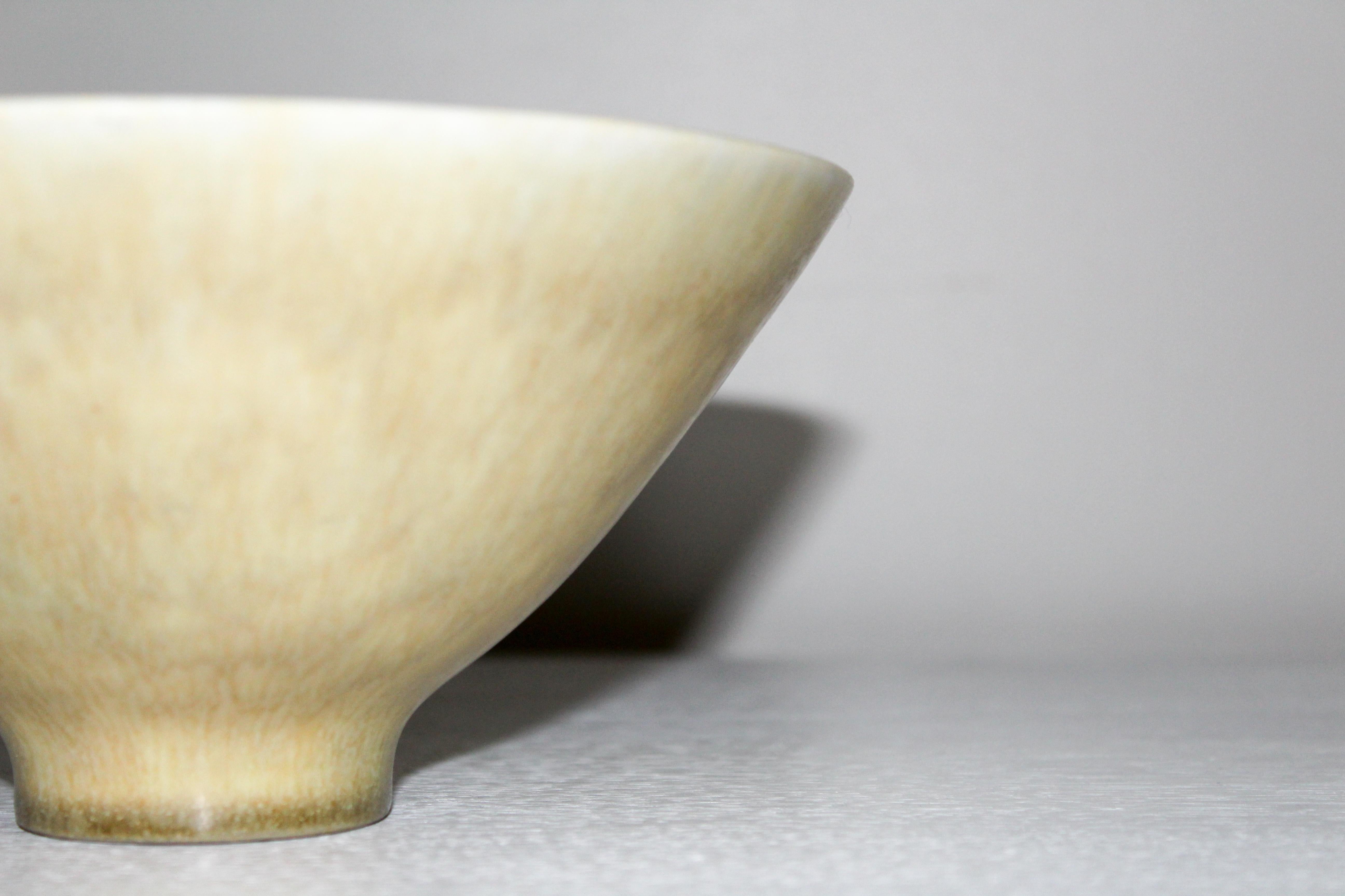 Swedish Midcentury Ceramic Bowl by Carl-Harry Stålhane for Rörstrand