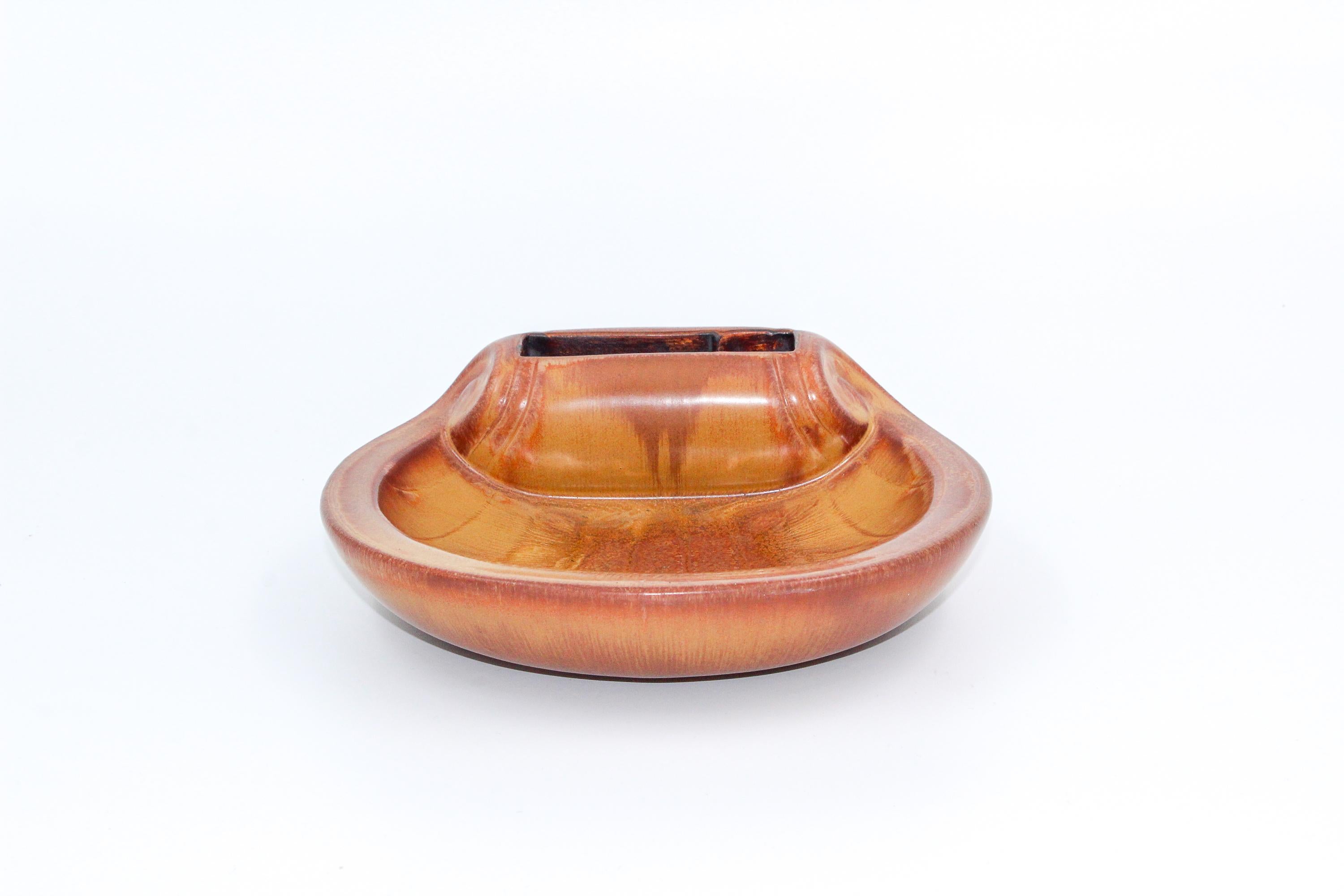 Scandinavian Modern Midcentury Ceramic Bowl by Gunnar Nylund for Rörstrand, 1950s For Sale