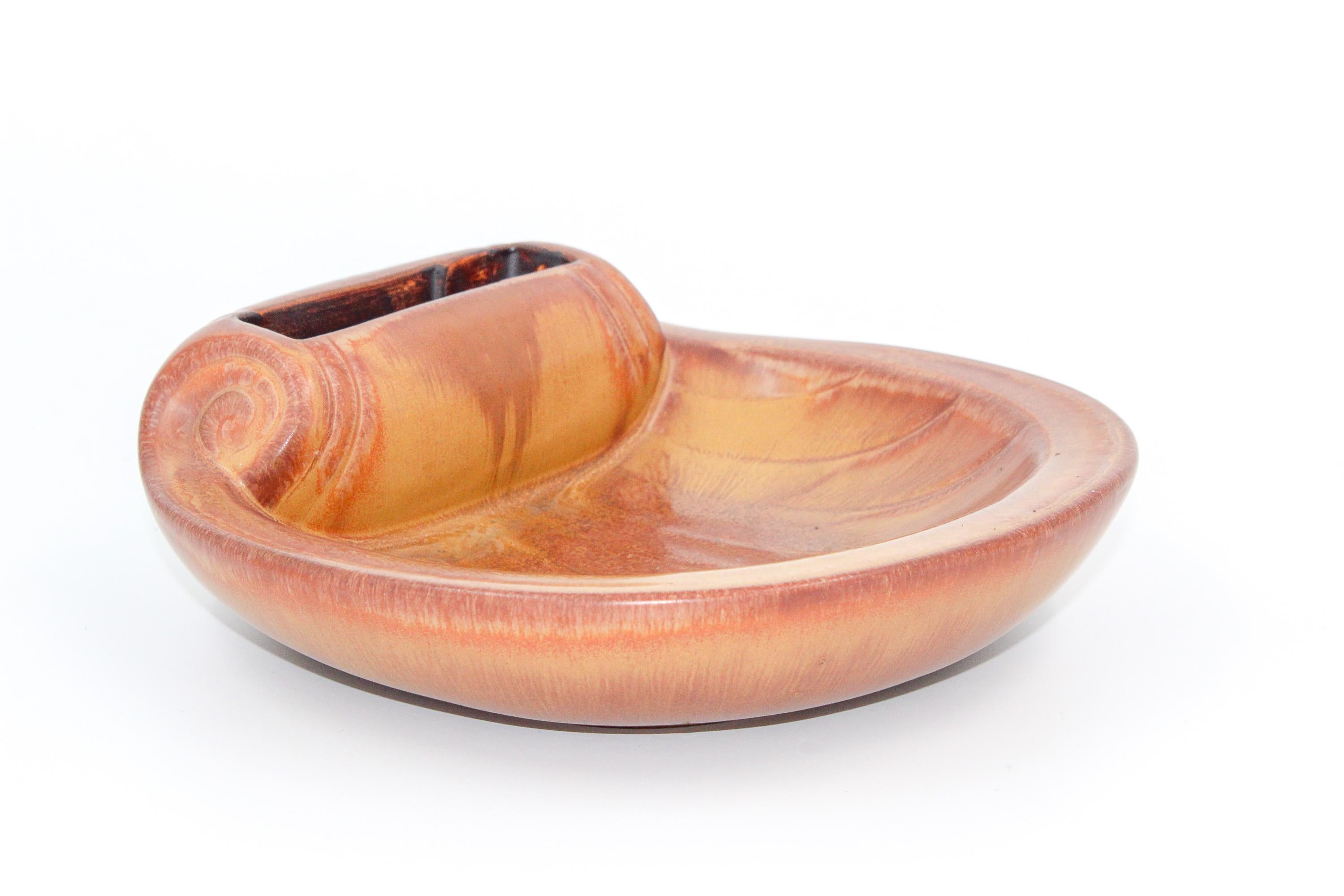 Swedish Midcentury Ceramic Bowl by Gunnar Nylund for Rörstrand, 1950s For Sale