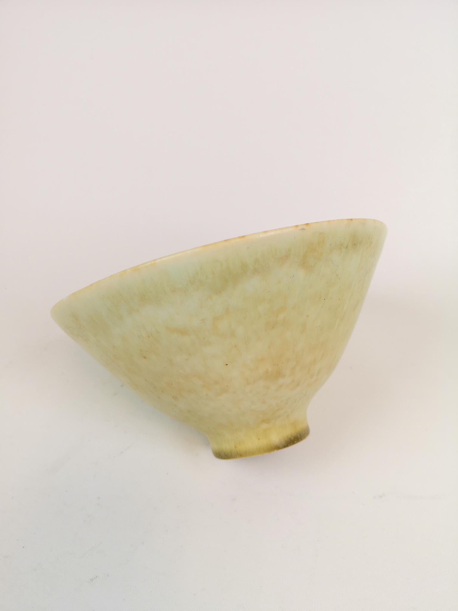 Midcentury Ceramic Bowl Carl-Harry Stålhane Rörstrand, Sweden, 1950s 3